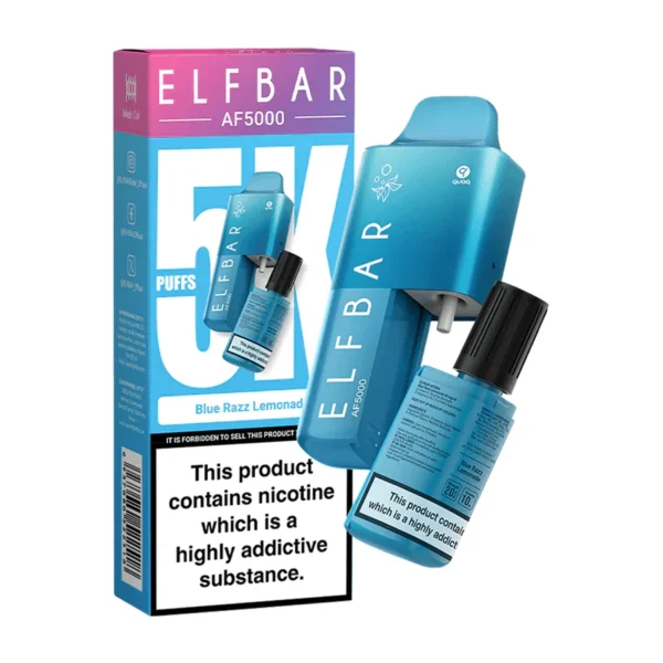 BUY BLUE RAZZ ICE ELF BAR 5000